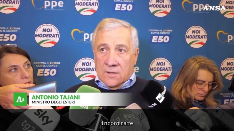 Tajani: «Alberto Trentini è stato visto in condizioni migliori dell’ultima volta»