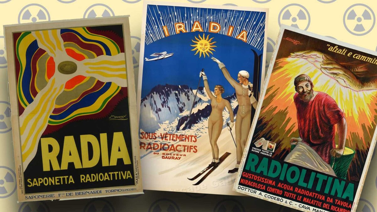 Quando il radioattivo era «chic». Prodotti e vittime di una moda letale