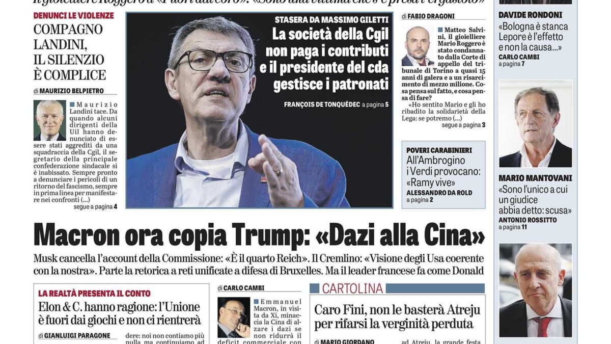 Oggi in edicola