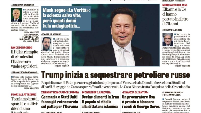 Oggi in edicola