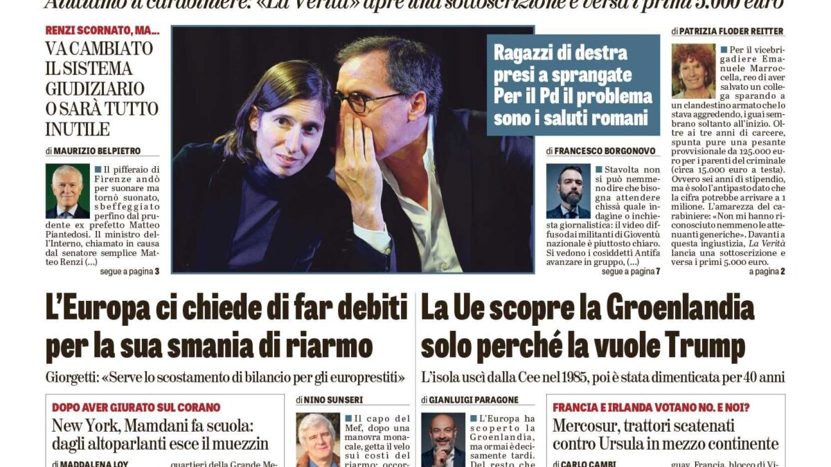 Oggi in edicola