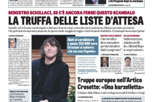 Oggi in edicola