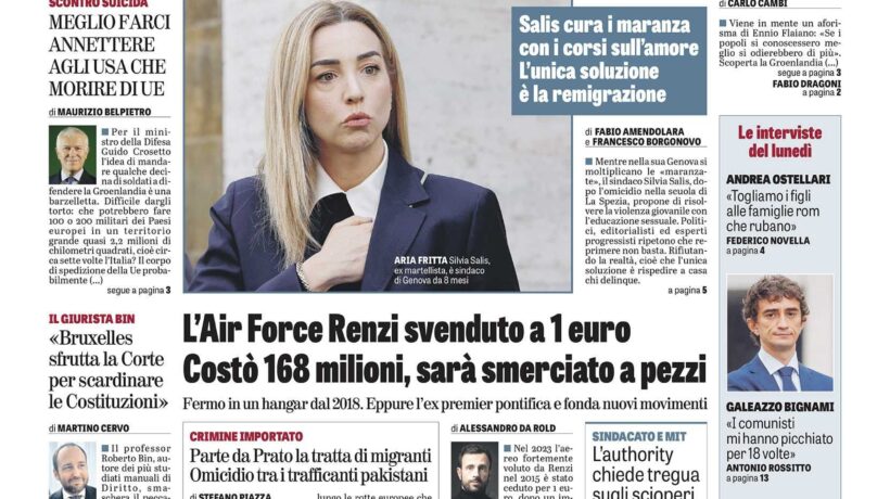 Oggi in edicola