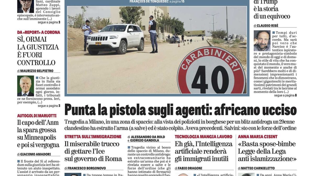 Oggi in edicola