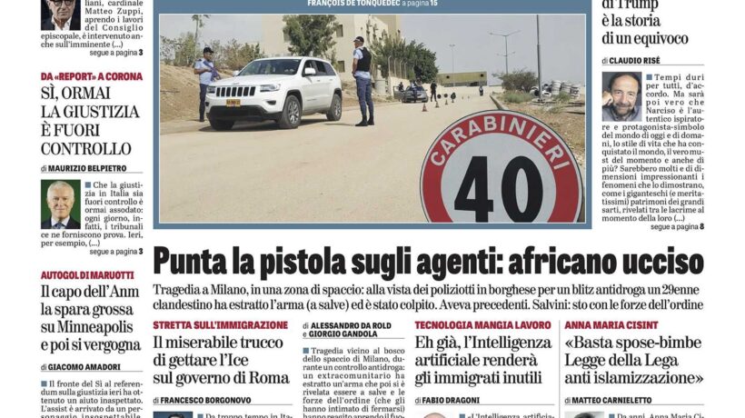 Oggi in edicola