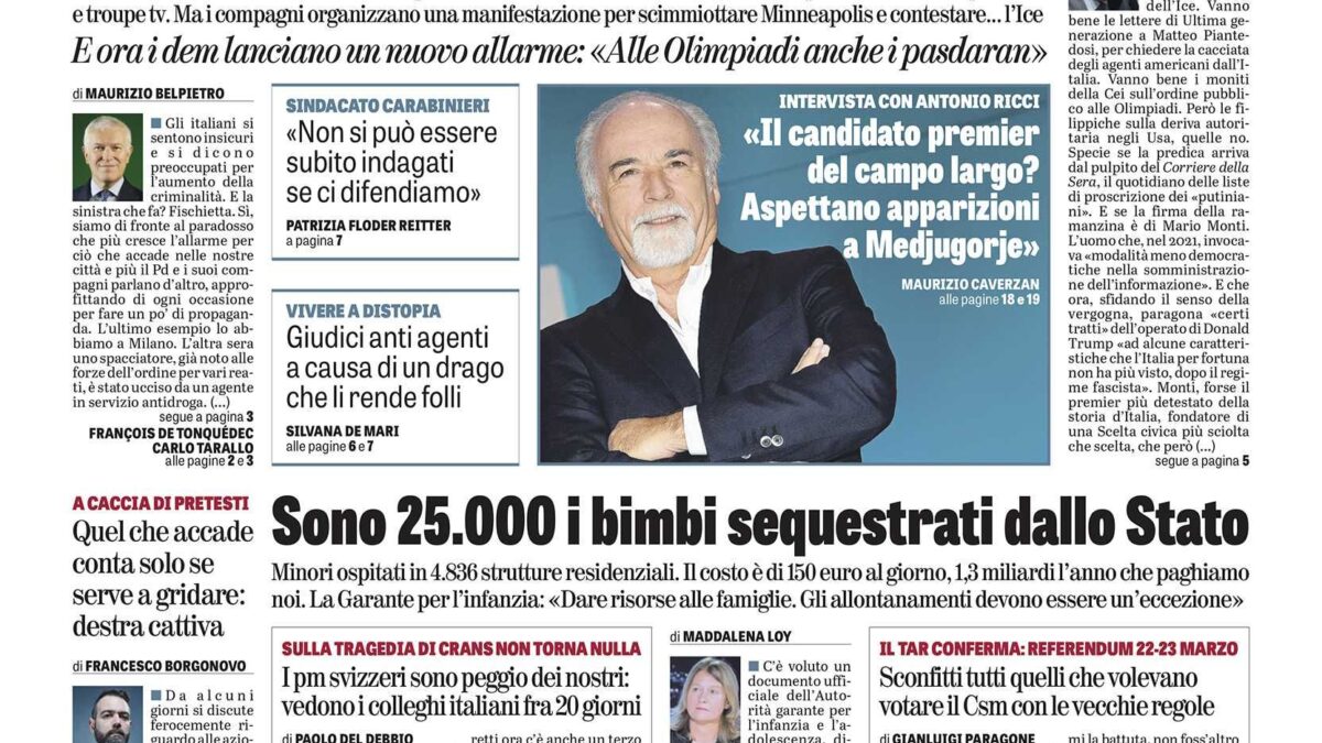Oggi in edicola