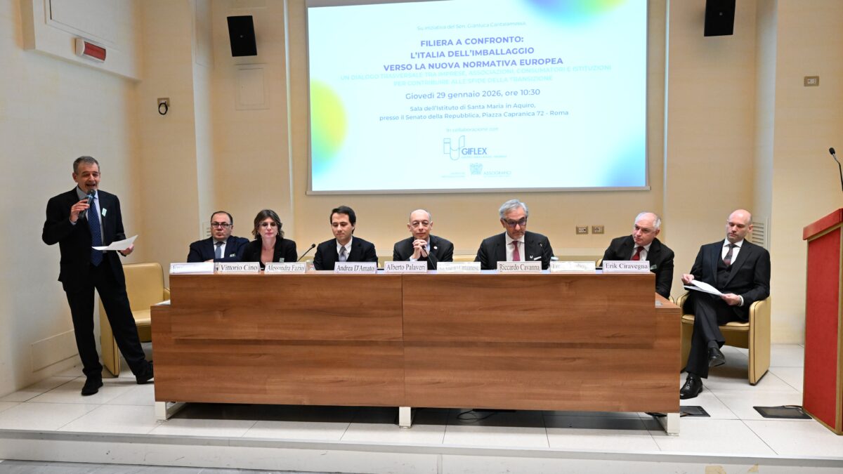 Imballaggi, la filiera da 51 miliardi chiama la politica: «Serve un tavolo per la transizione»