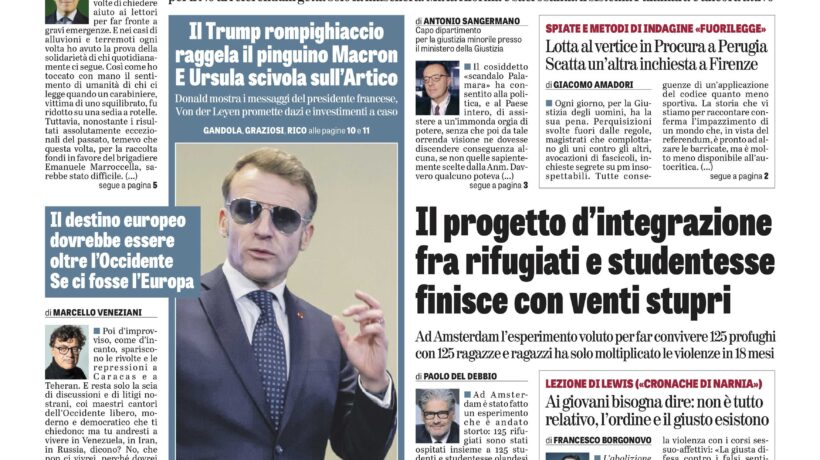 Oggi in edicola