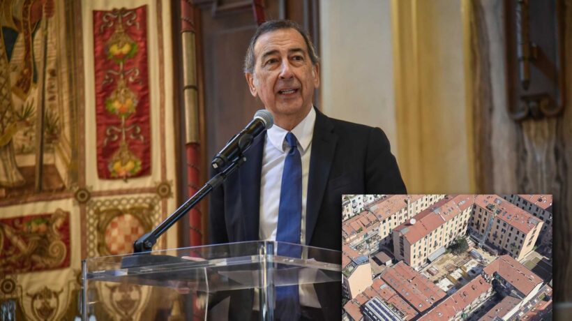Milano, giù il primo palazzo abusivo