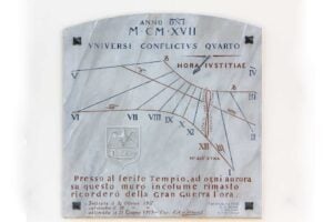 «La luce e l’ombra della Storia» nelle meridiane della Grande Guerra