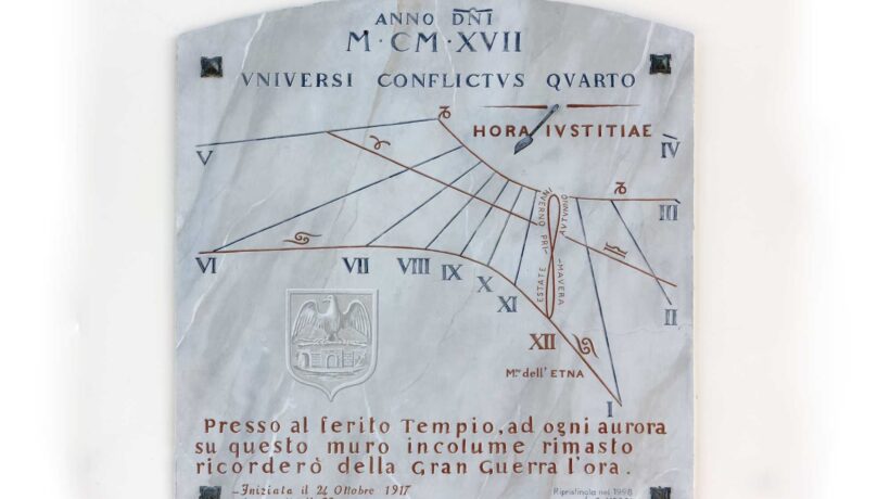 «La luce e l’ombra della Storia» nelle meridiane della Grande Guerra