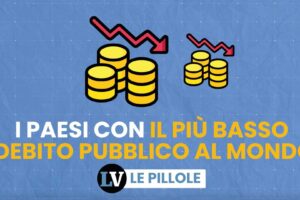 I Paesi con il più basso debito pubblico al mondo