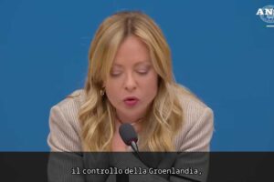 Meloni: «Non credo in un’azione militare Usa in Groenlandia e non la condividerei»