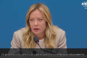 Meloni: «Ci occupiamo di Trentini fino a quando non riabbraccerà la madre»