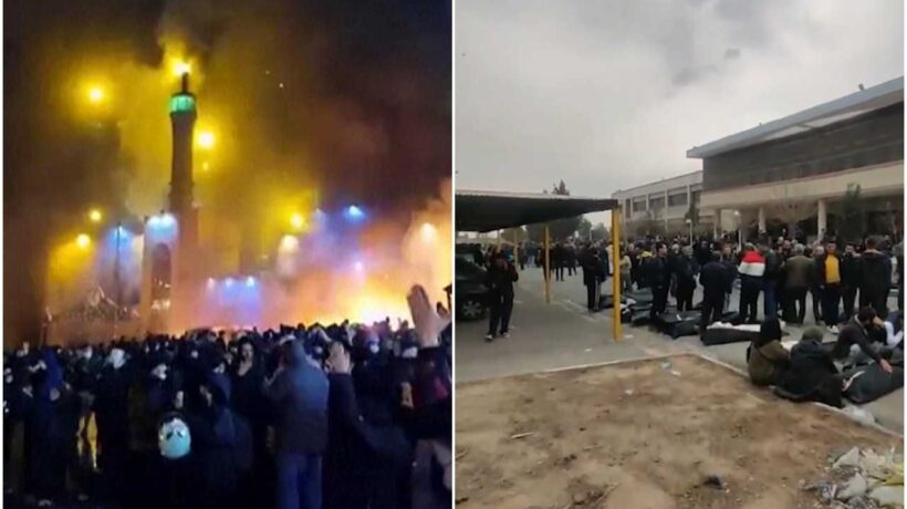 Teheran in fiamme: 10.000 arresti. Trump valuta l’intervento militare