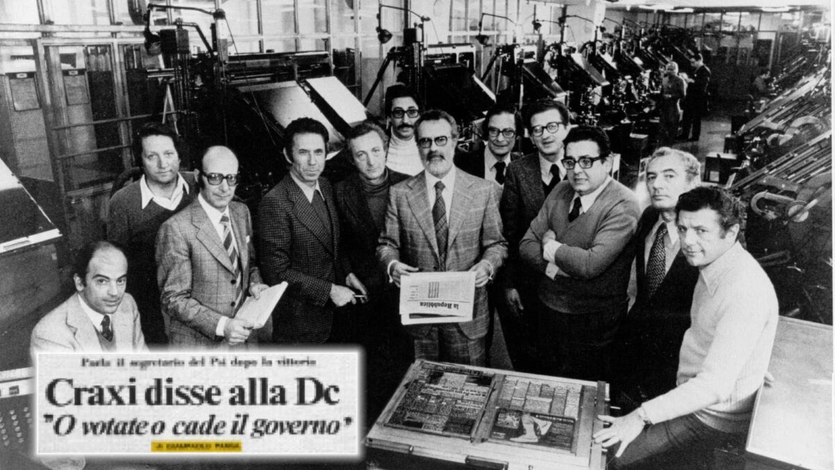 «Rep» come repulisti. L’unica traccia è una firma a un articolo su Craxi