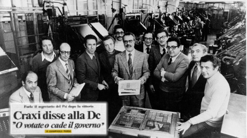 «Rep» come repulisti. L’unica traccia è una firma a un articolo su Craxi