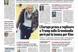 Oggi in edicola