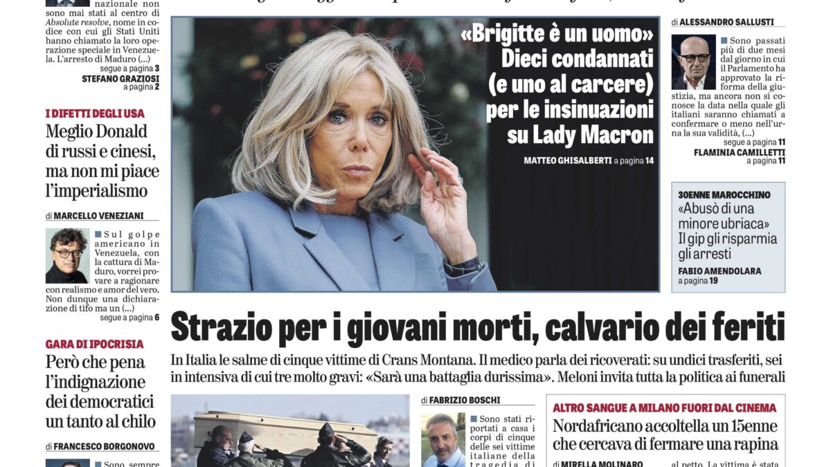Oggi in edicola