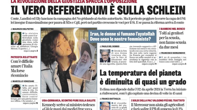 Oggi in edicola