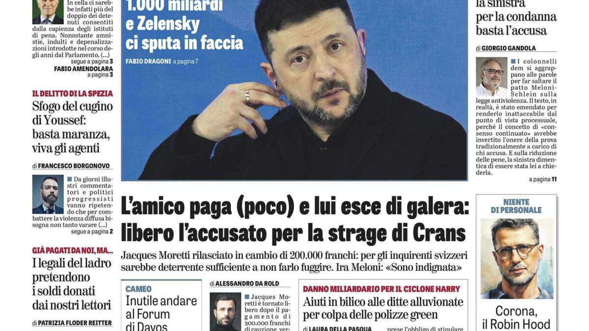 Oggi in edicola
