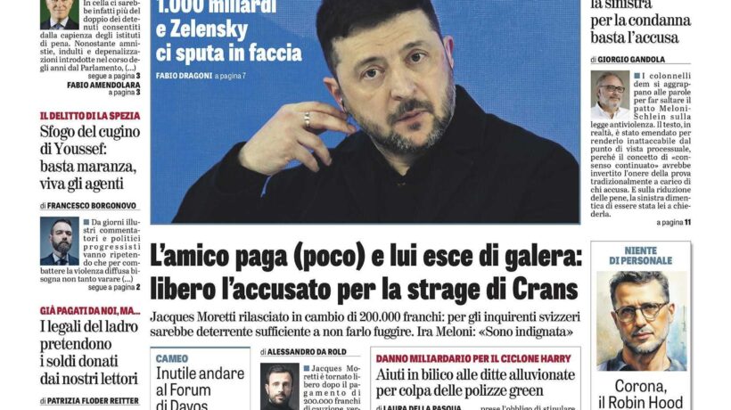 Oggi in edicola