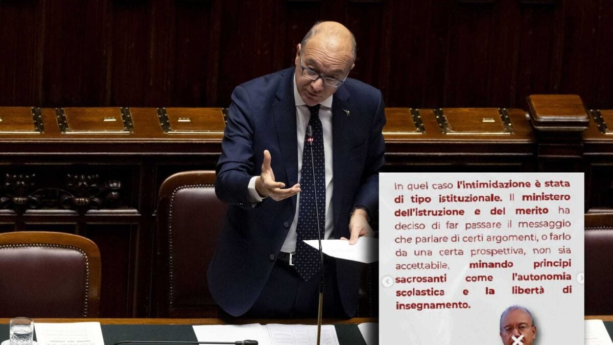 Studenti di sinistra schedano i prof