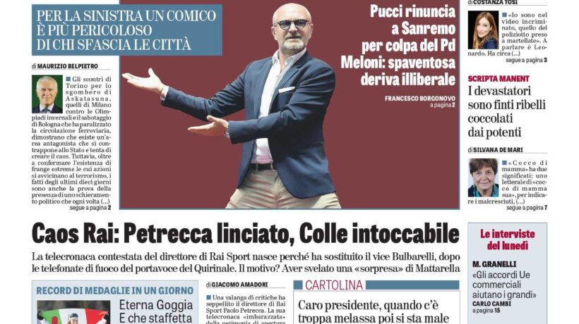 Oggi in edicola