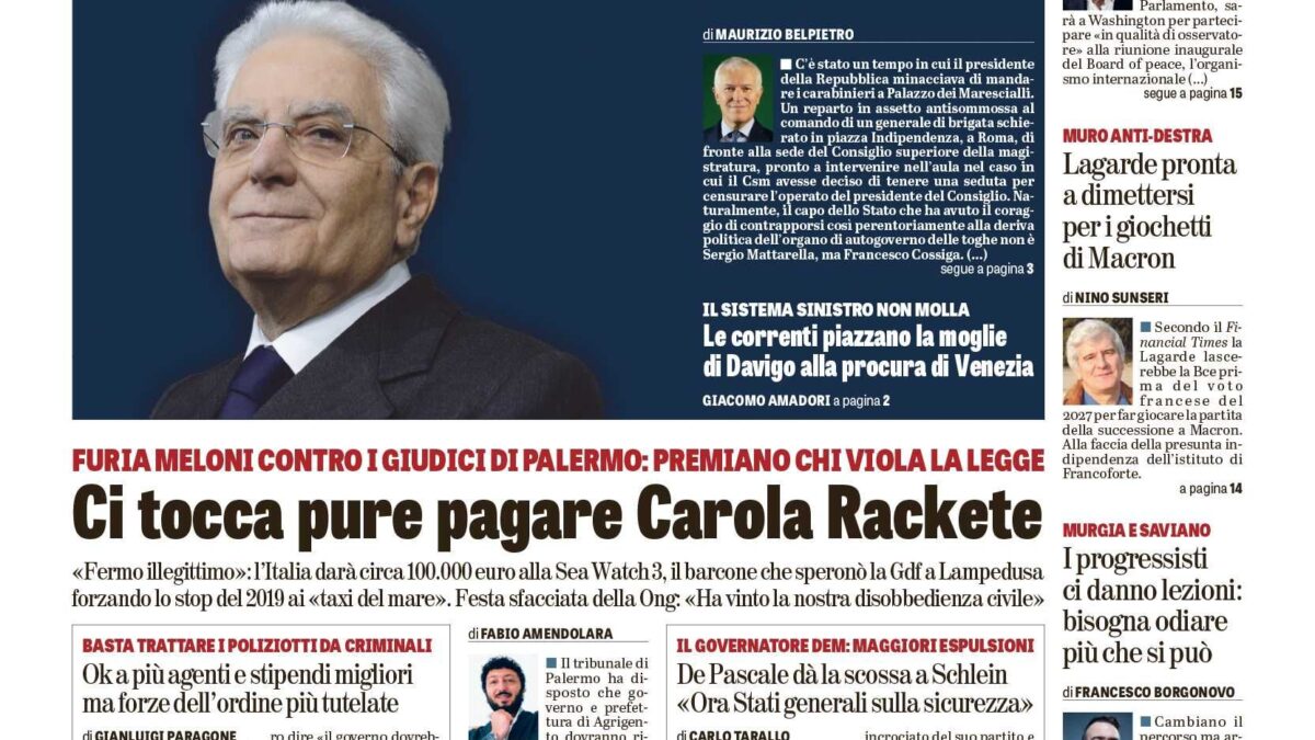 Oggi in edicola