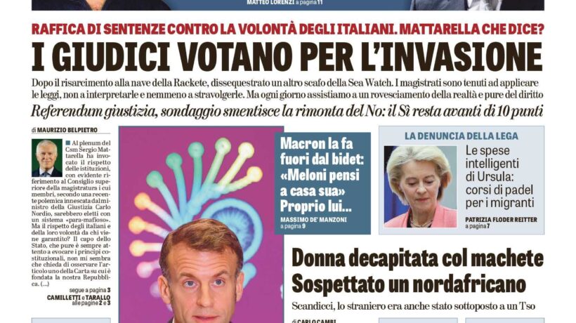Oggi in edicola