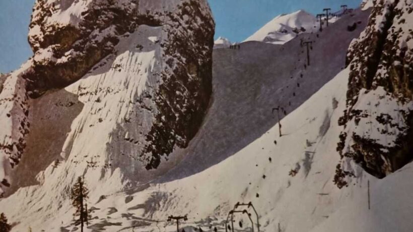 La seggiovia monoposto Pomedes del 1955