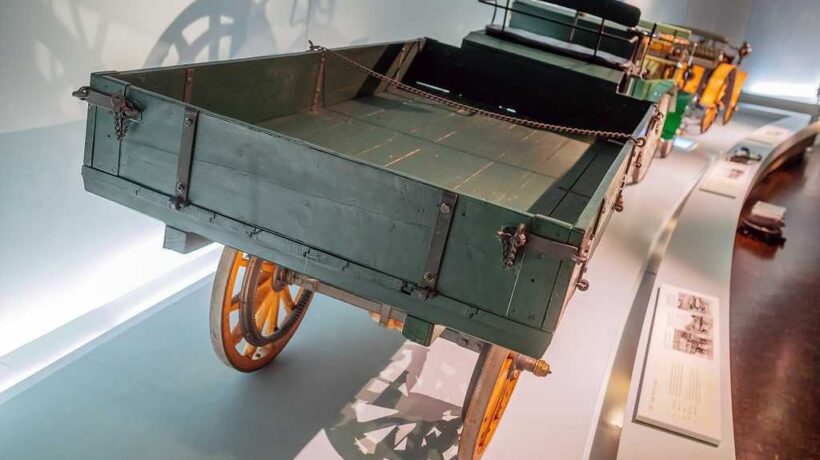 Il cassone di carico del primo Daimler (Daimler Media)