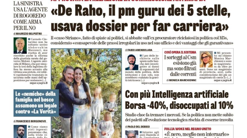 Oggi in edicola