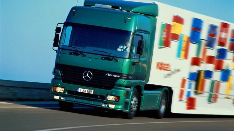 Mercedes Actros del 1996 (Daimler Media)