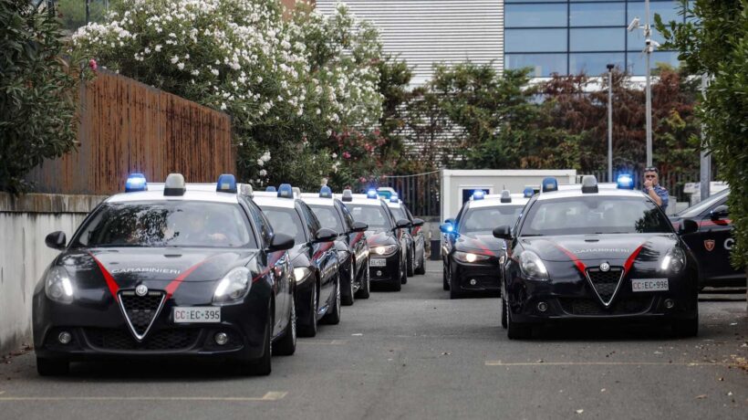 Alfa Romeo «Giulietta» in servizio (Ansa)