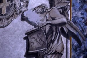 L’angelo-Meloni val bene una censura. Volto sparito per volere della… Curia