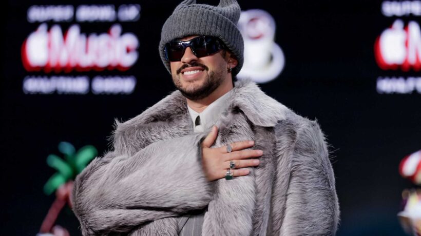 Bad Bunny al Moscone Convention Center di San Francisco (Ansa)