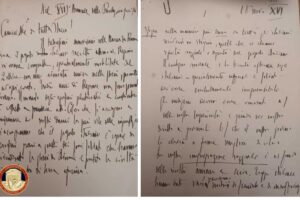 I Carabinieri ritrovano appunti originali di un incontro tra Mussolini e Hitler