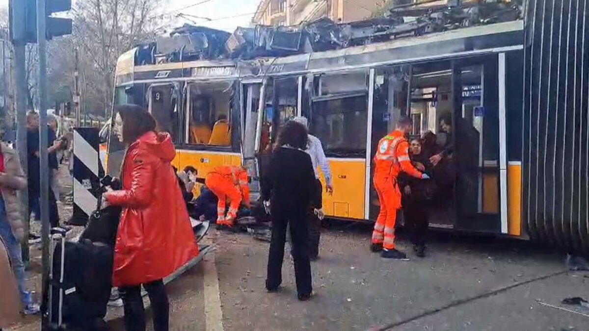Occhi sul sistema di frenata del tram
