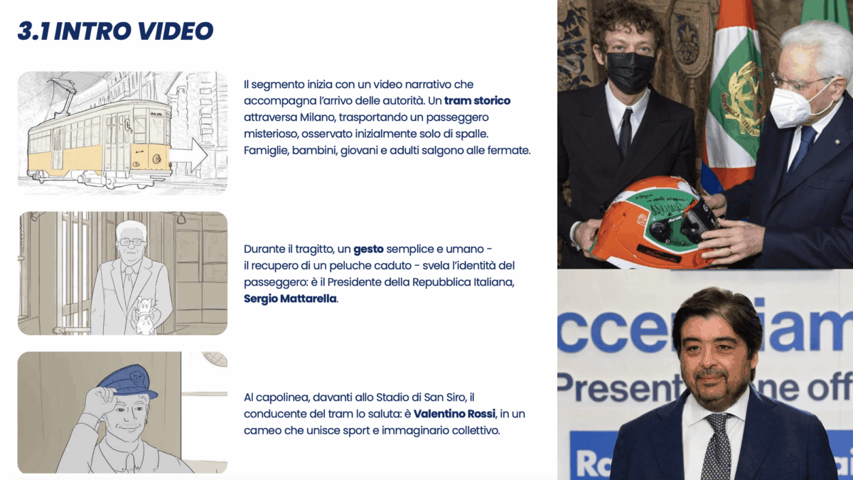 Re Sergio a San Siro «fa fuori» dai Giochi il giornalista Rai che svelò la sorpresa