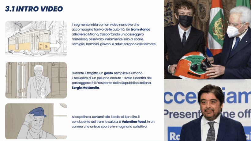 Re Sergio a San Siro «fa fuori» dai Giochi il giornalista Rai che svelò la sorpresa