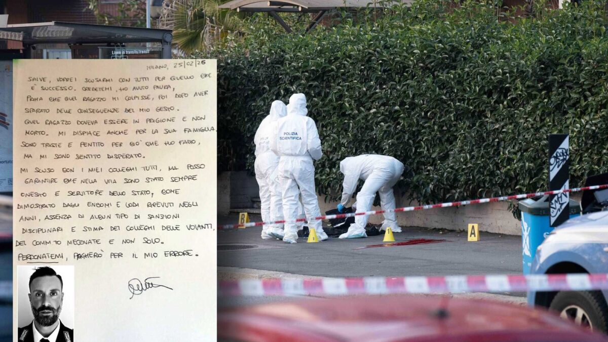 Rogoredo, l’agente chiede perdono