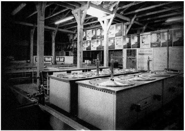 La cucina di uno dei ristoranti «Olympia»