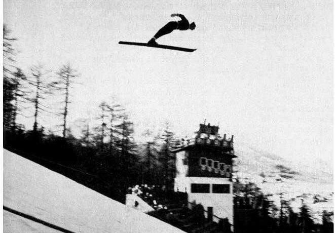 Gara di salto al Trampolino Italia