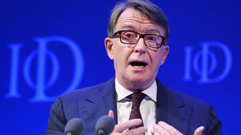 «Ha dato file riservati a Epstein». Ma Mandelson è libero su cauzione