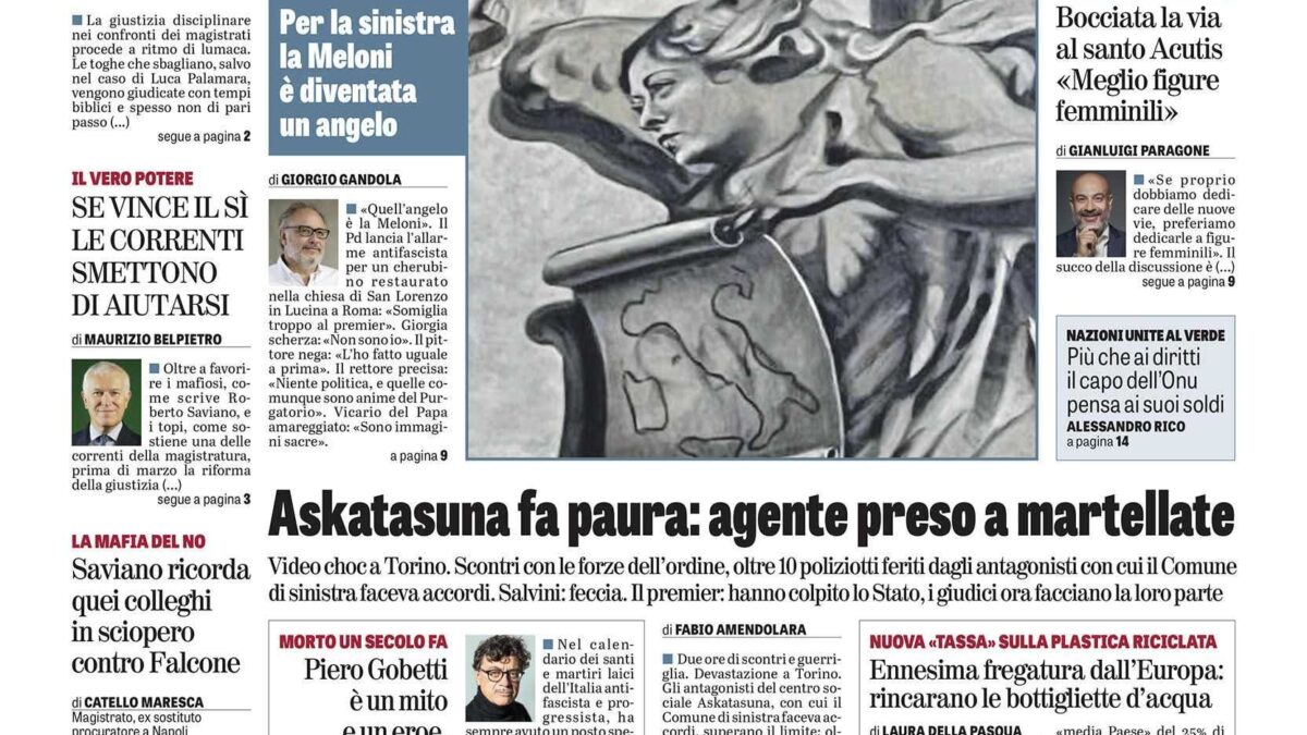 Oggi in edicola