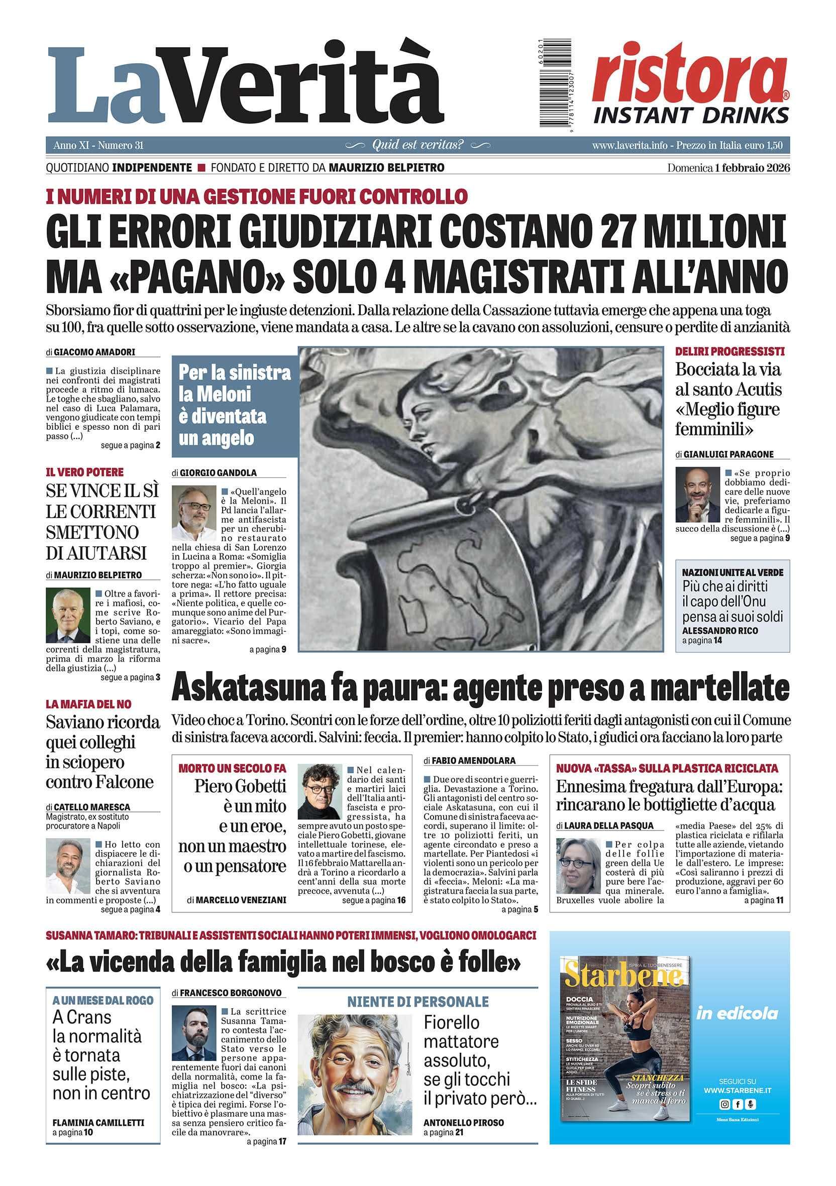 Oggi in edicola