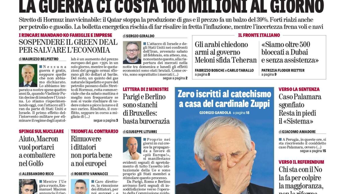 Oggi in edicola