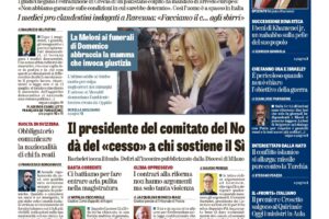 Oggi in edicola