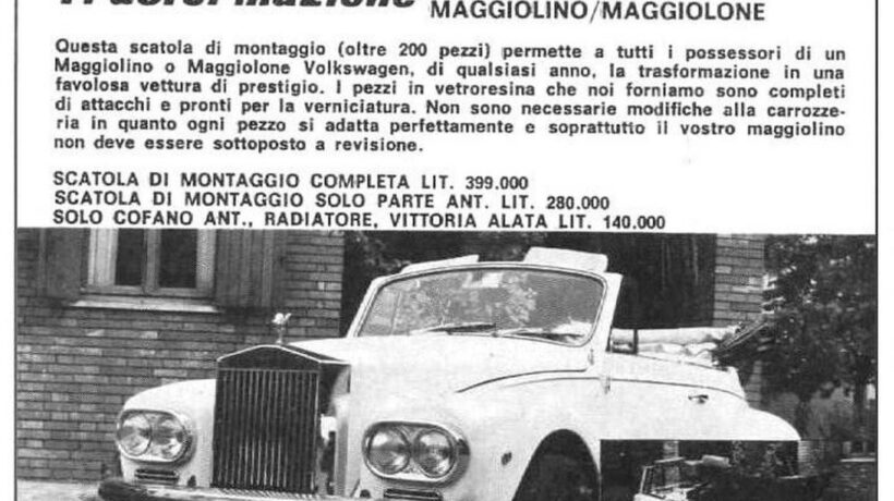 Trasformazione in kit proposto dalla Helvetia di Rozzano (MI)